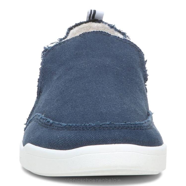 Vionic beach malibu slip-on sneaker: canvas ZND81080 Marine canvas Vionic chaussures belgique