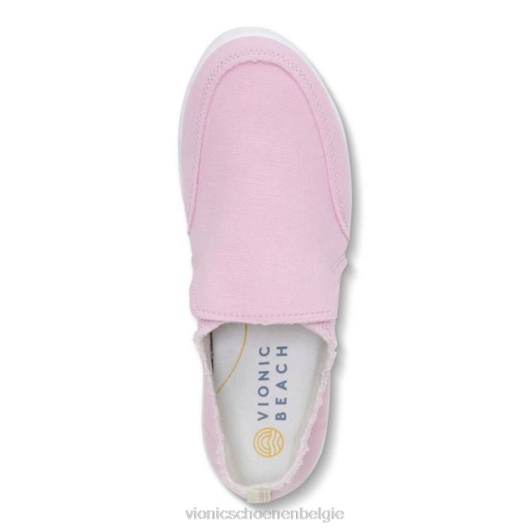 Vionic beach malibu slip-on sneaker: canvas ZND81082 kersenbloesem canvas Vionic shoes outlet