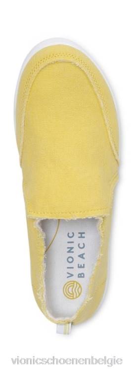 Vionic beach malibu slip-on sneaker: canvas ZND81083 zonnedoek Vionic schoenen