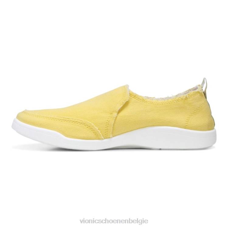 Vionic beach malibu slip-on sneaker: canvas ZND81083 zonnedoek Vionic schoenen