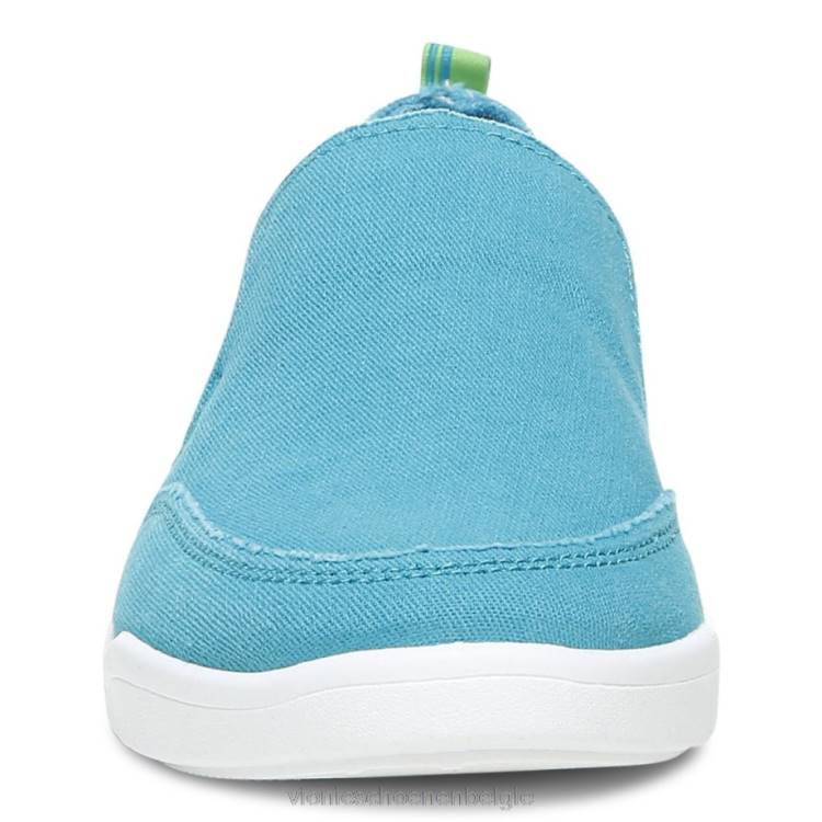 Vionic beach malibu slip-on sneaker: canvas ZND81084 meerblauw canvas Vionic verkooppunten