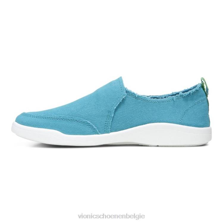 Vionic beach malibu slip-on sneaker: canvas ZND81084 meerblauw canvas Vionic verkooppunten