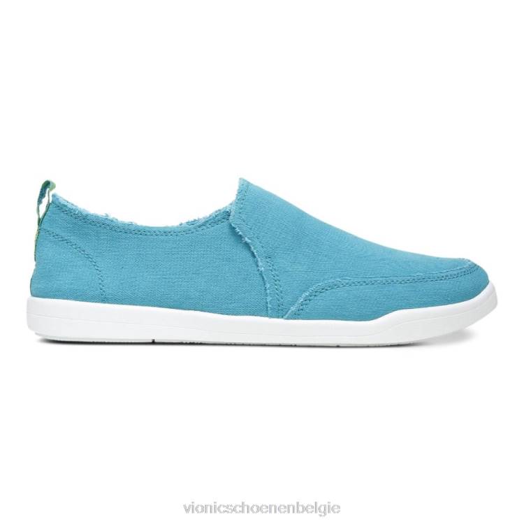 Vionic beach malibu slip-on sneaker: canvas ZND81084 meerblauw canvas Vionic verkooppunten