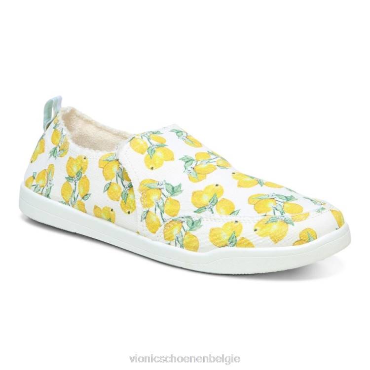 Vionic beach malibu slip-on sneaker: fruit ZND81167 citroenen Vionic schoenen
