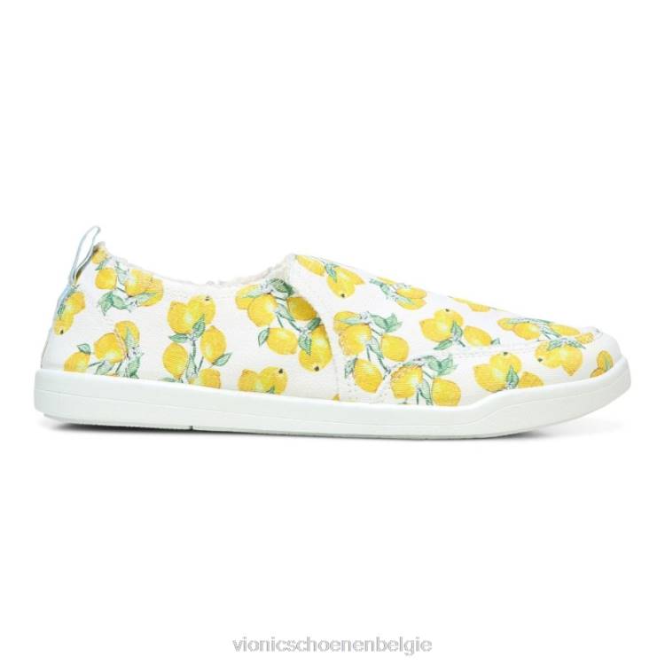 Vionic beach malibu slip-on sneaker: fruit ZND81167 citroenen Vionic schoenen