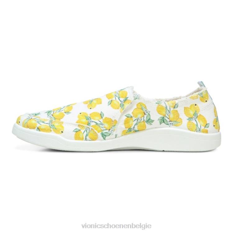 Vionic beach malibu slip-on sneaker: fruit ZND81167 citroenen Vionic schoenen