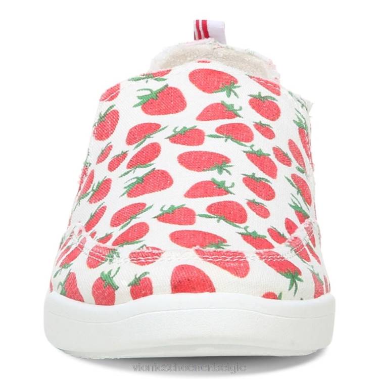 Vionic beach malibu slip-on sneaker: fruit ZND81168 aardbeien Vionic verkooppunten