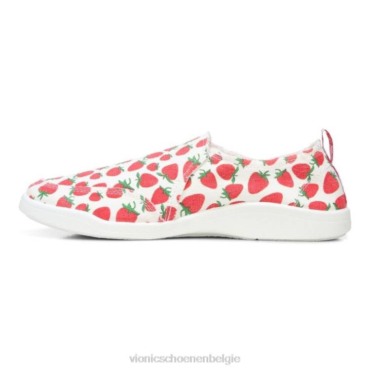 Vionic beach malibu slip-on sneaker: fruit ZND81168 aardbeien Vionic verkooppunten
