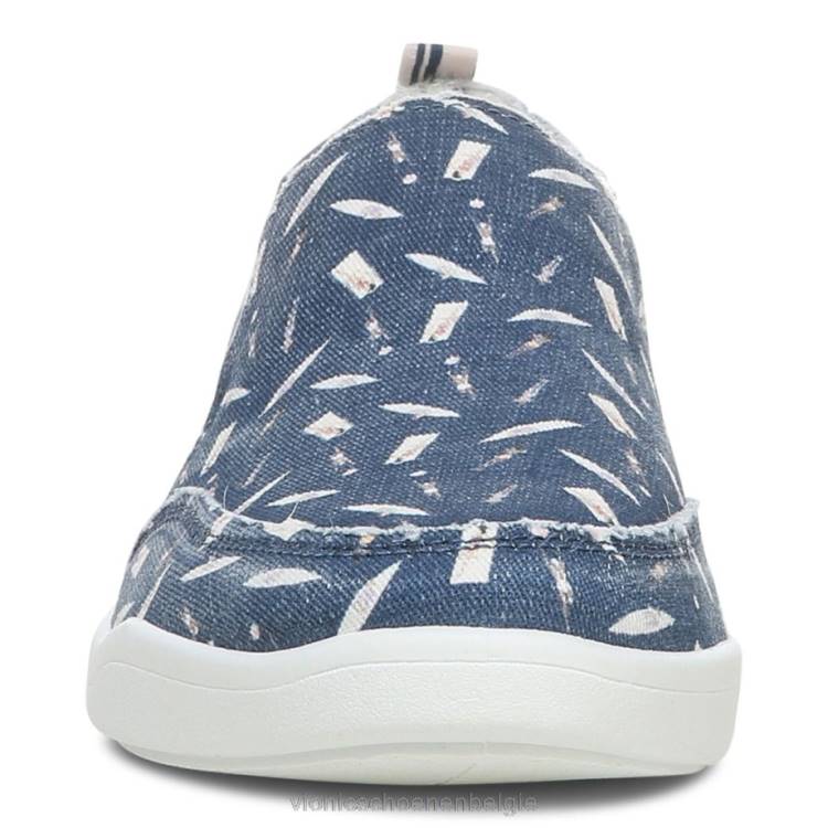 Vionic beach malibu slip-on sneaker: plezier in de zon ZND81152 donkerblauw Vionic shoes outlet