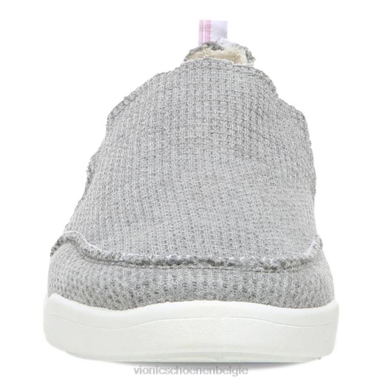 Vionic beach malibu slip-on sneaker: wafelgebreid ZND81145 houtskool breien Vionic shoes outlet
