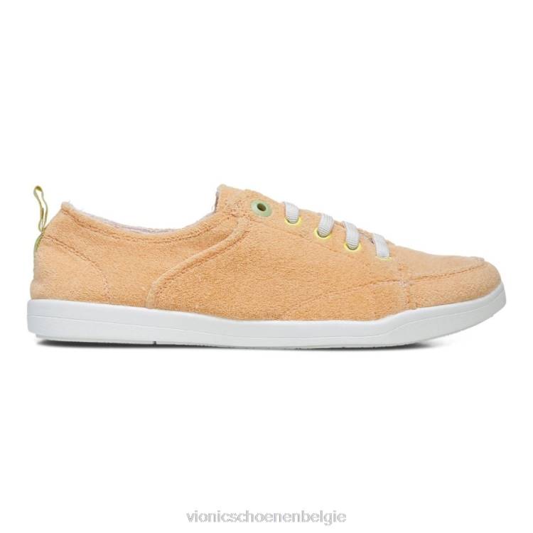 Vionic beach pismo casual sneaker: badstof ZND81177 abrikozen badstof Vionic chaussures