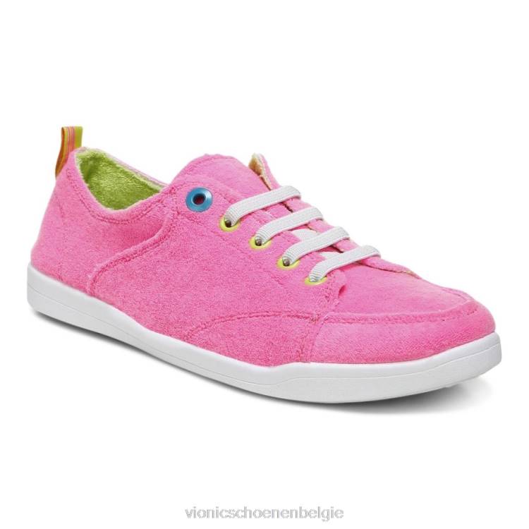 Vionic beach pismo casual sneaker: badstof ZND81179 kauwgom badstof Vionic sandals