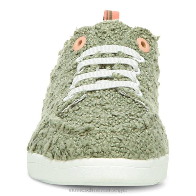 Vionic beach pismo casual sneaker: bouclé ZND81067 legergroene bouclé Vionic sandals