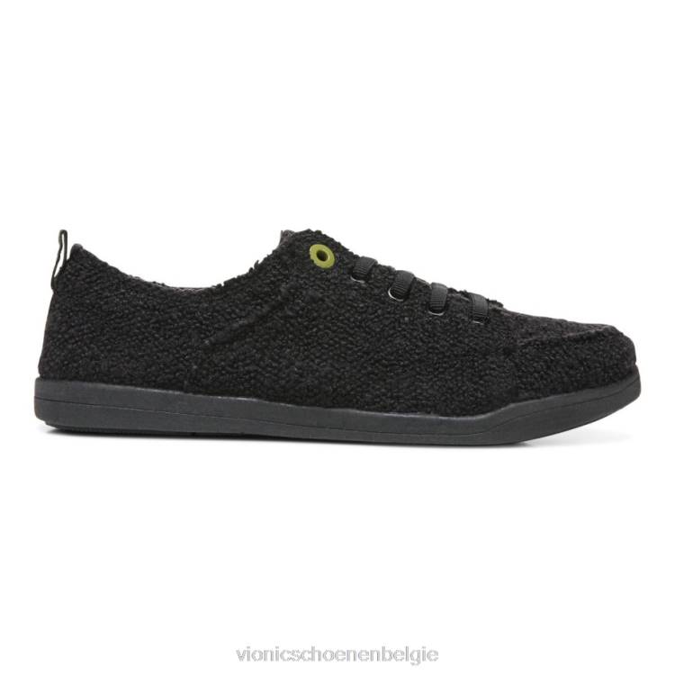 Vionic beach pismo casual sneaker: bouclé ZND81069 zwarte bouclé Vionic schoenen