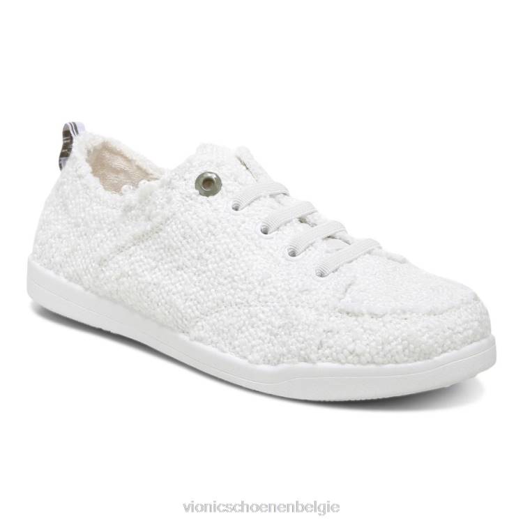 Vionic beach pismo casual sneaker: bouclé ZND81070 witte bouclé Vionic verkooppunten
