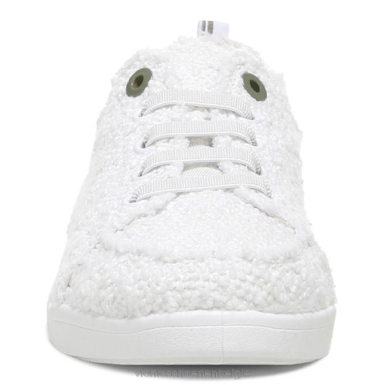 Vionic beach pismo casual sneaker: bouclé ZND81070 witte bouclé Vionic verkooppunten