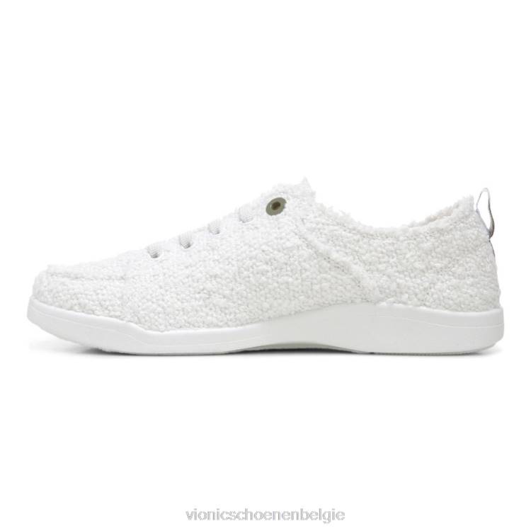 Vionic beach pismo casual sneaker: bouclé ZND81070 witte bouclé Vionic verkooppunten