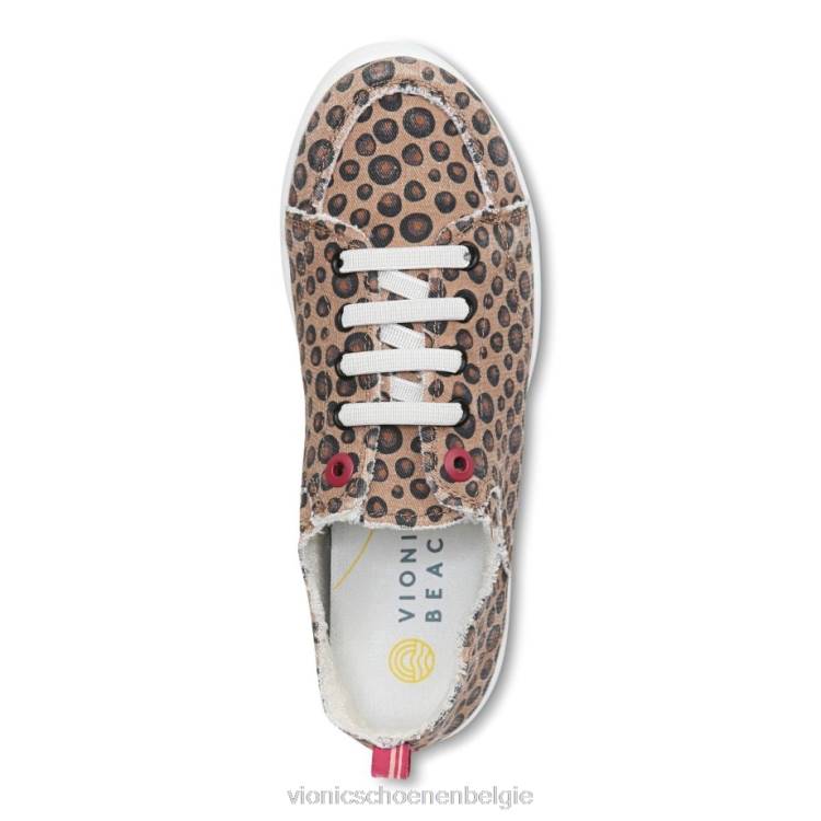 Vionic beach pismo casual sneaker: bubbels ZND81183 bitterkoekje Vionic belgie