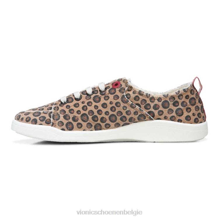 Vionic beach pismo casual sneaker: bubbels ZND81183 bitterkoekje Vionic belgie