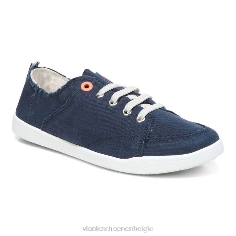Vionic beach pismo casual sneaker: canvas ZND81086 Marine canvas Vionic chaussures