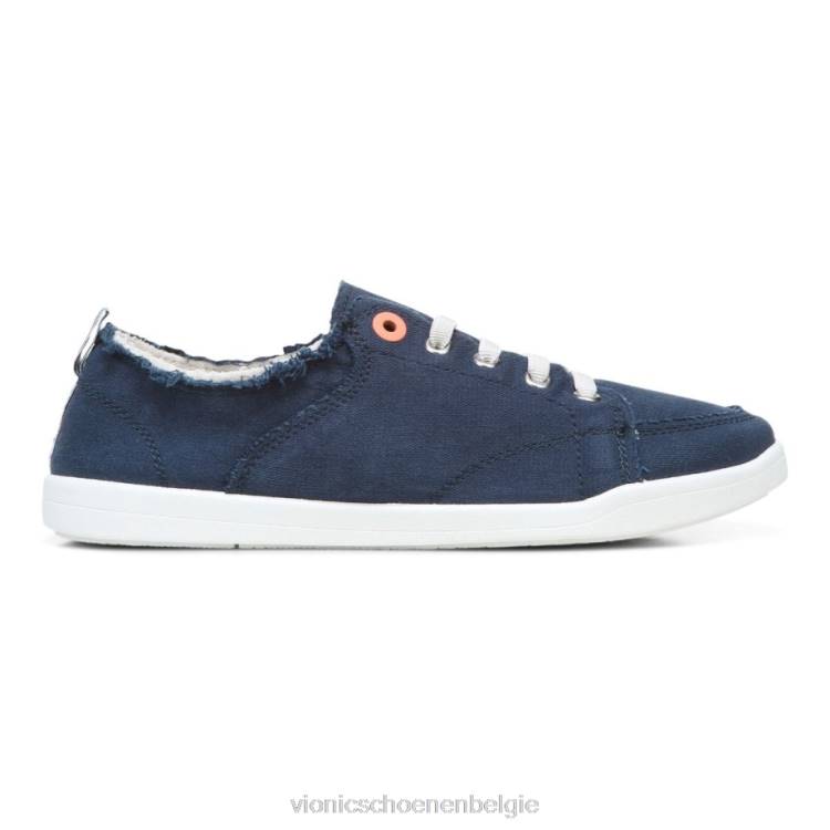 Vionic beach pismo casual sneaker: canvas ZND81086 Marine canvas Vionic chaussures