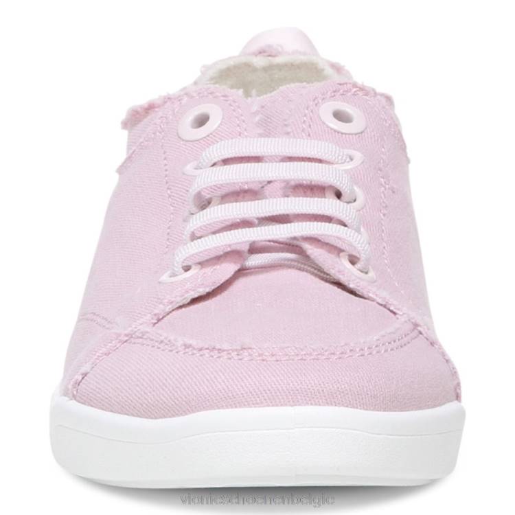 Vionic beach pismo casual sneaker: canvas ZND81091 cameo roze canvas Vionic verkooppunten
