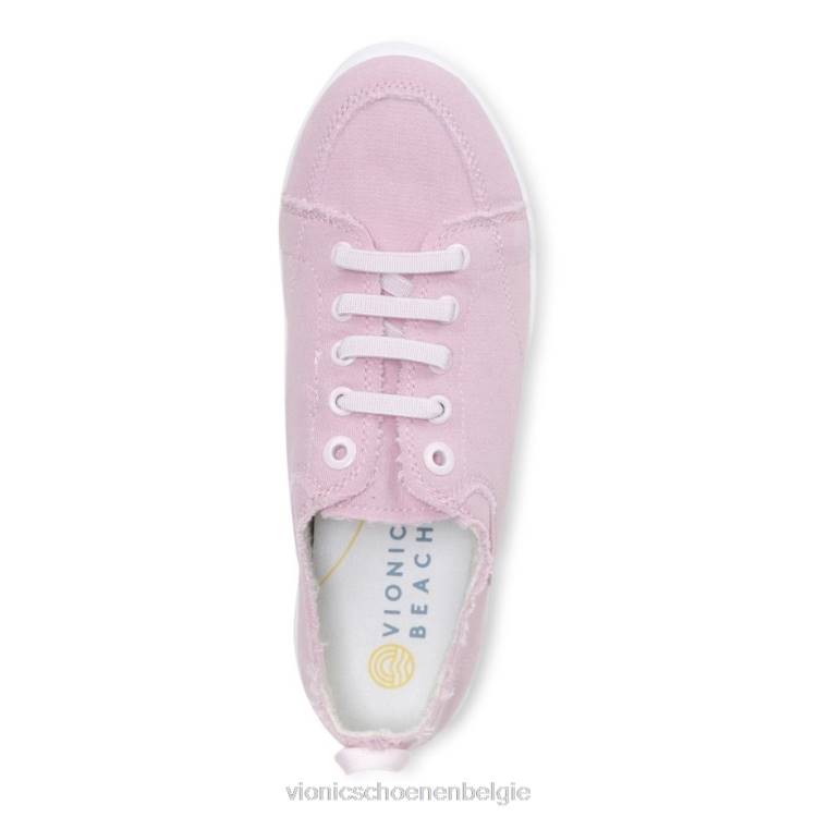 Vionic beach pismo casual sneaker: canvas ZND81091 cameo roze canvas Vionic verkooppunten