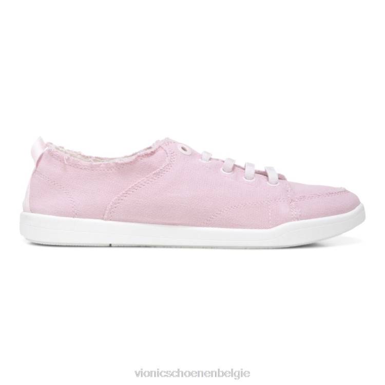 Vionic beach pismo casual sneaker: canvas ZND81091 cameo roze canvas Vionic verkooppunten