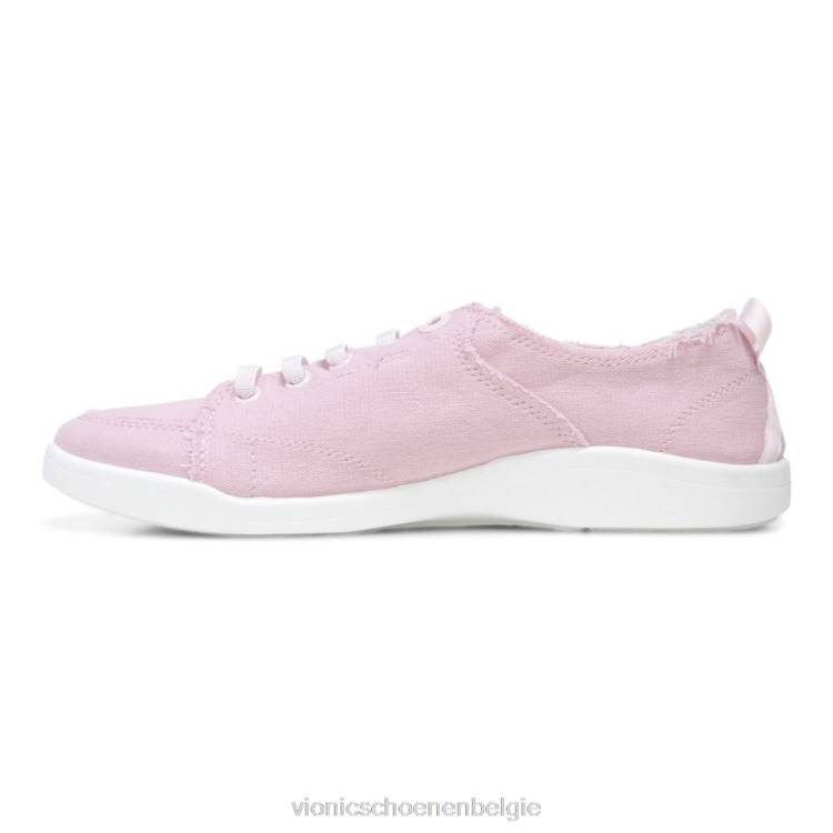 Vionic beach pismo casual sneaker: canvas ZND81091 cameo roze canvas Vionic verkooppunten