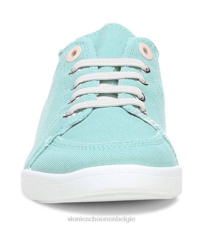 Vionic beach pismo casual sneaker: canvas ZND81093 wasabi-doek Vionic chaussures