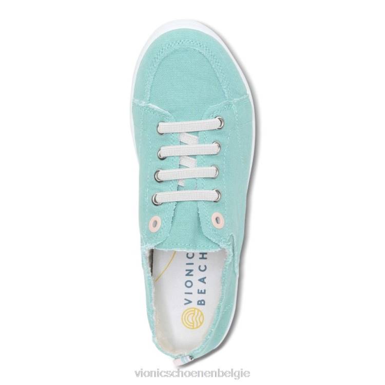 Vionic beach pismo casual sneaker: canvas ZND81093 wasabi-doek Vionic chaussures