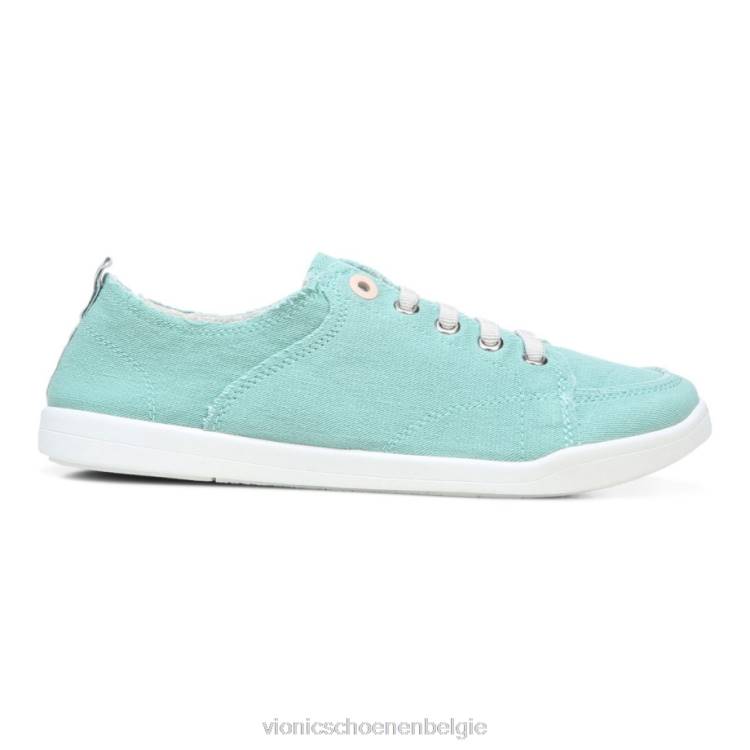 Vionic beach pismo casual sneaker: canvas ZND81093 wasabi-doek Vionic chaussures
