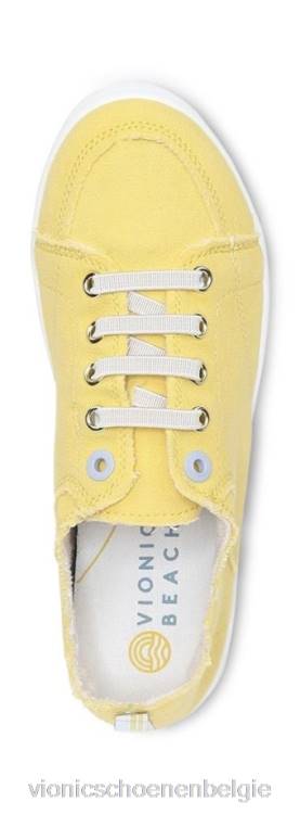 Vionic beach pismo casual sneaker: canvas ZND81094 zonnedoek Vionic chaussures belgique