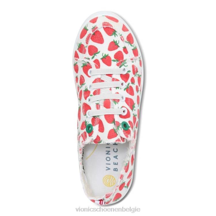 Vionic beach pismo casual sneaker: fruit ZND81185 aardbeien Vionic chaussures belgique