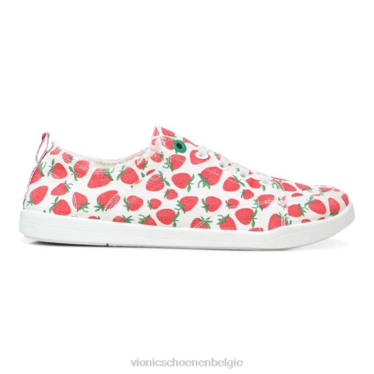 Vionic beach pismo casual sneaker: fruit ZND81185 aardbeien Vionic chaussures belgique