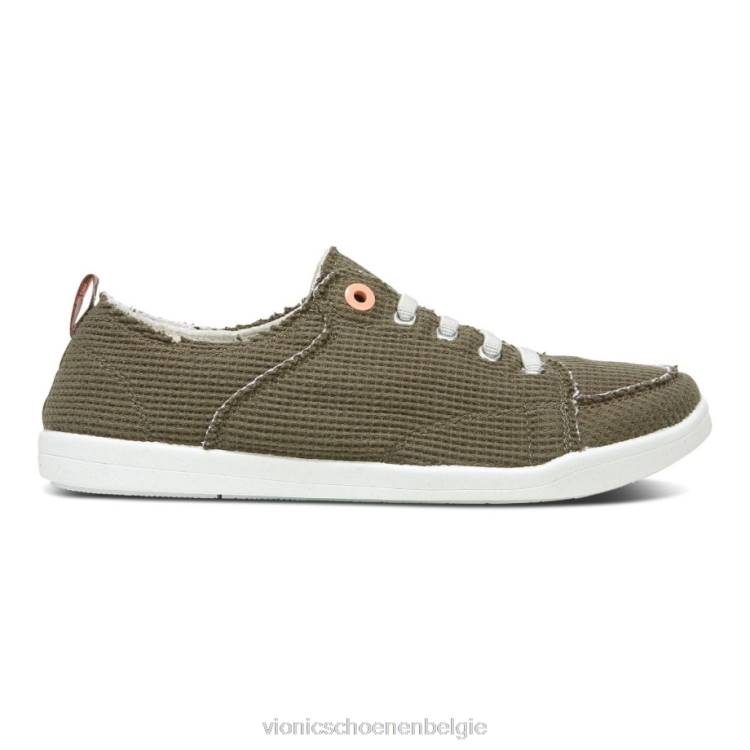 Vionic beach pismo casual sneaker: gebreid ZND81171 olijf gebreid Vionic chaussures belgique