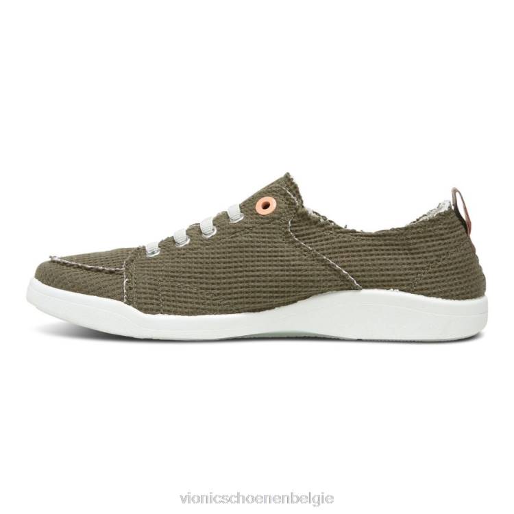 Vionic beach pismo casual sneaker: gebreid ZND81171 olijf gebreid Vionic chaussures belgique