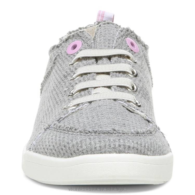 Vionic beach pismo casual sneaker: gebreid ZND81173 houtskool breien Vionic shoes outlet