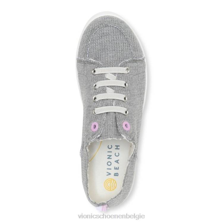 Vionic beach pismo casual sneaker: gebreid ZND81173 houtskool breien Vionic shoes outlet