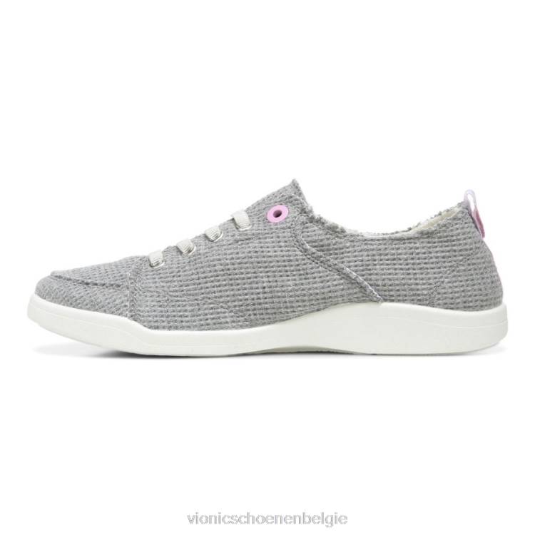 Vionic beach pismo casual sneaker: gebreid ZND81173 houtskool breien Vionic shoes outlet