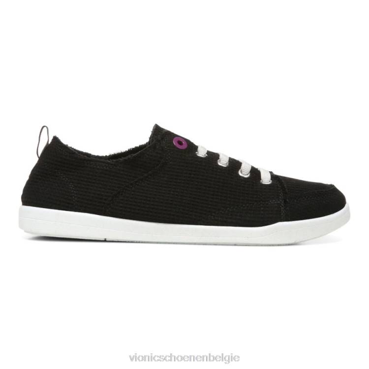 Vionic beach pismo casual sneaker: gebreid ZND81174 zwart breiwerk Vionic schoenen