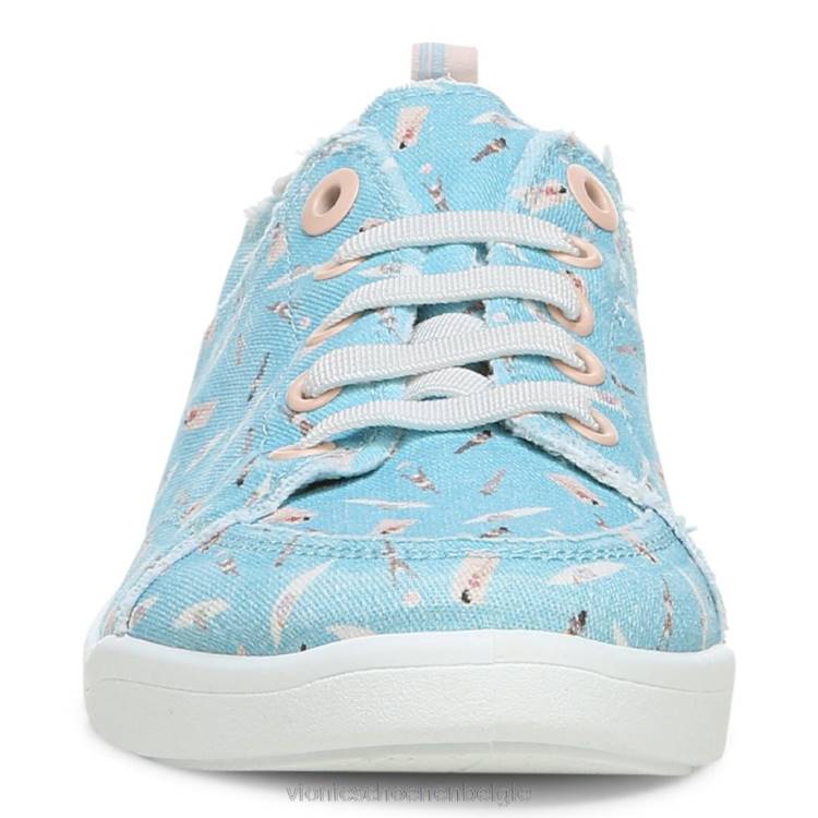 Vionic beach pismo casual sneaker: plezier in de zon ZND81180 porselein blauw Vionic shoes outlet