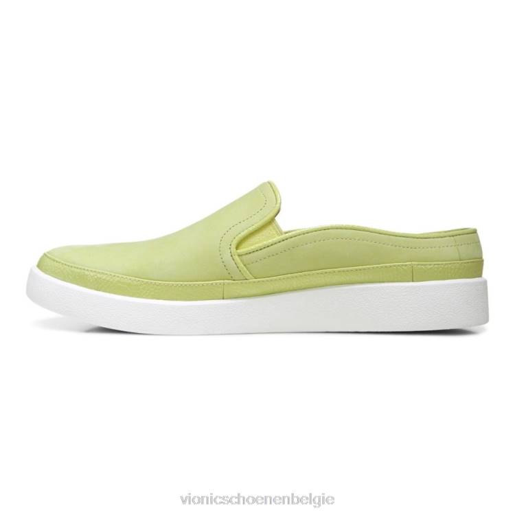 Vionic moeiteloze slip-on sneaker ZND81127 bleke limoen Vionic belgie