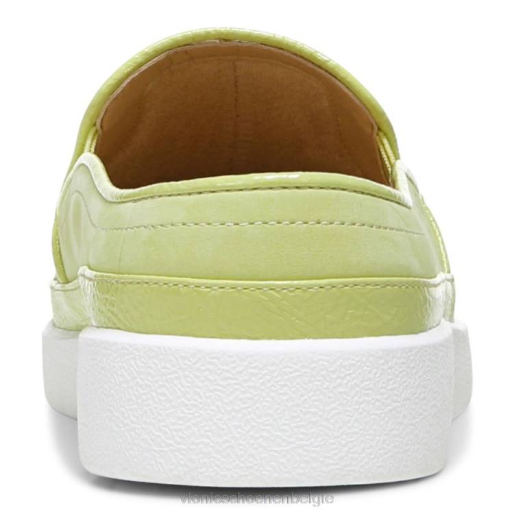 Vionic moeiteloze slip-on sneaker ZND81127 bleke limoen Vionic belgie
