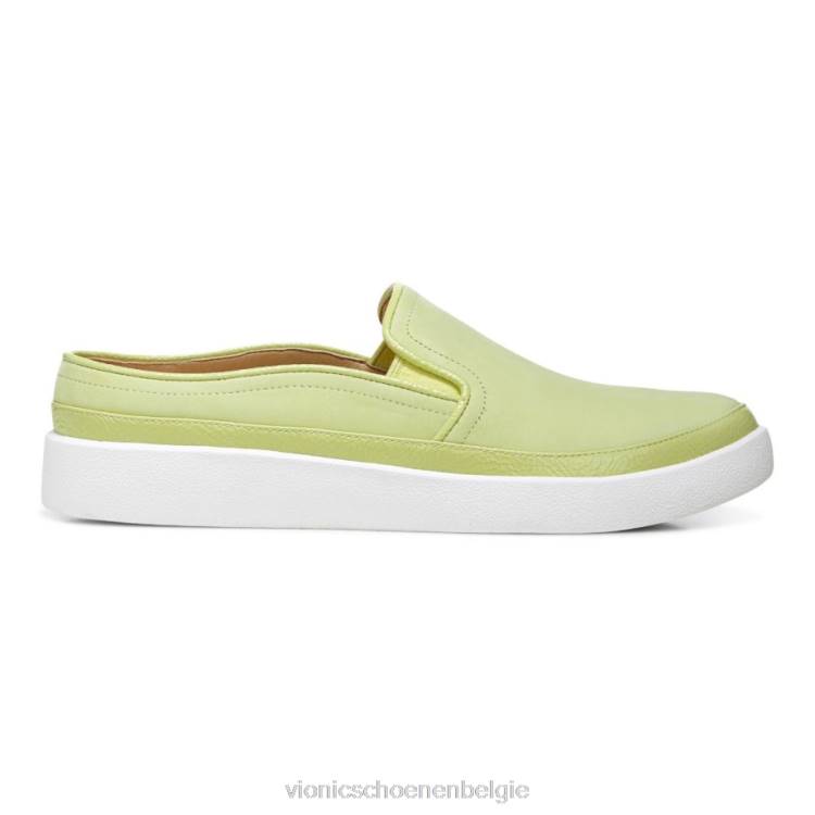 Vionic moeiteloze slip-on sneaker ZND81127 bleke limoen Vionic belgie