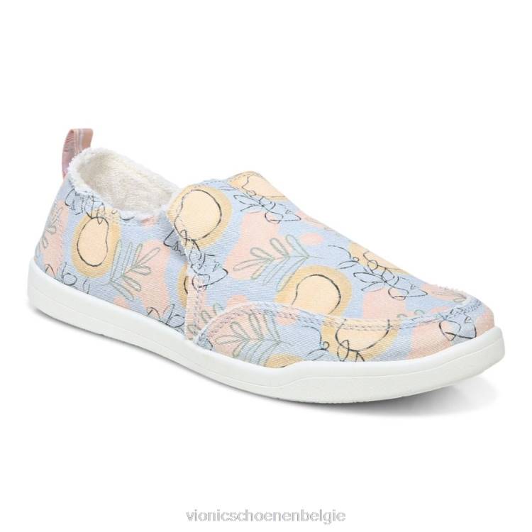 Vionic strand malibu slip-on sneaker: orange grove ZND81170 grove blauwe waas Vionic chaussures