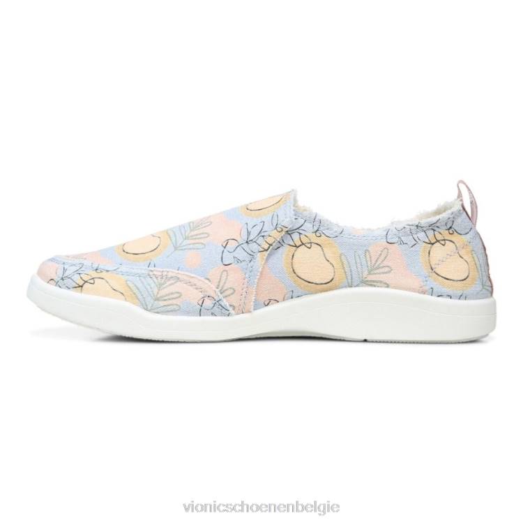 Vionic strand malibu slip-on sneaker: orange grove ZND81170 grove blauwe waas Vionic chaussures