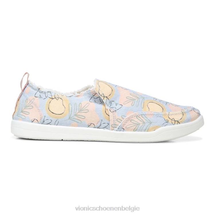 Vionic strand malibu slip-on sneaker: orange grove ZND81170 grove blauwe waas Vionic chaussures