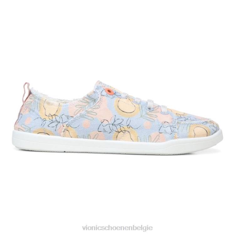 Vionic strandpismo casual sneaker: sinaasappelboomgaard ZND81175 grove blauwe waas Vionic verkooppunten