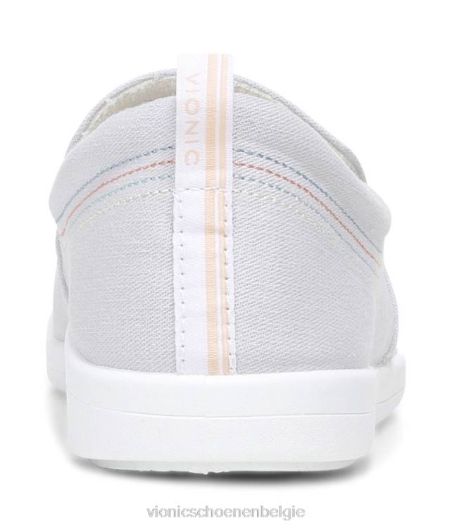 Vionic Marshall glijdt door ZND8494 damp canvas Vionic chaussures belgique